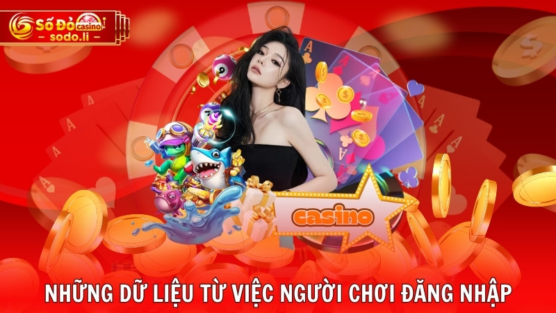 Những dữ liệu từ việc người chơi đăng nhập Những dữ liệu từ việc người chơi đăng nhập