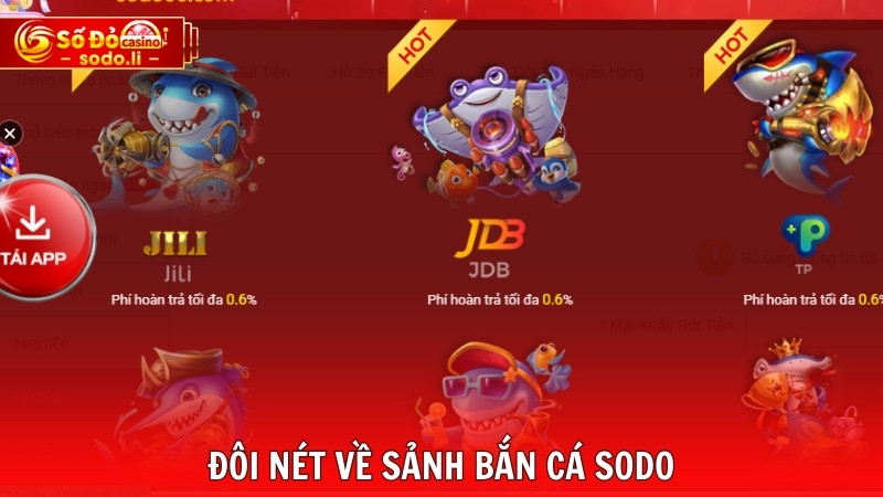 Đôi nét về sảnh bắn cá SODO Đôi nét về sảnh bắn cá SODO