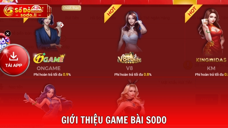 Giới thiệu game bài SODO Giới thiệu game bài SODO