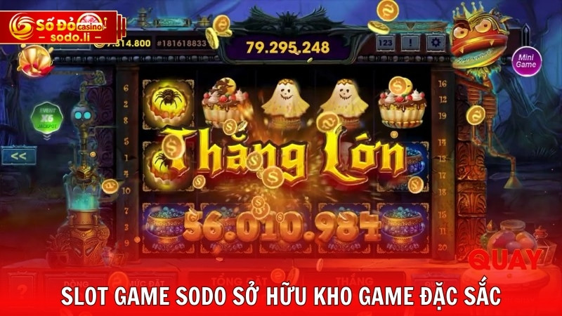 Slot game SODO sở hữu kho game đặc sắc Slot game SODO sở hữu kho game đặc sắc