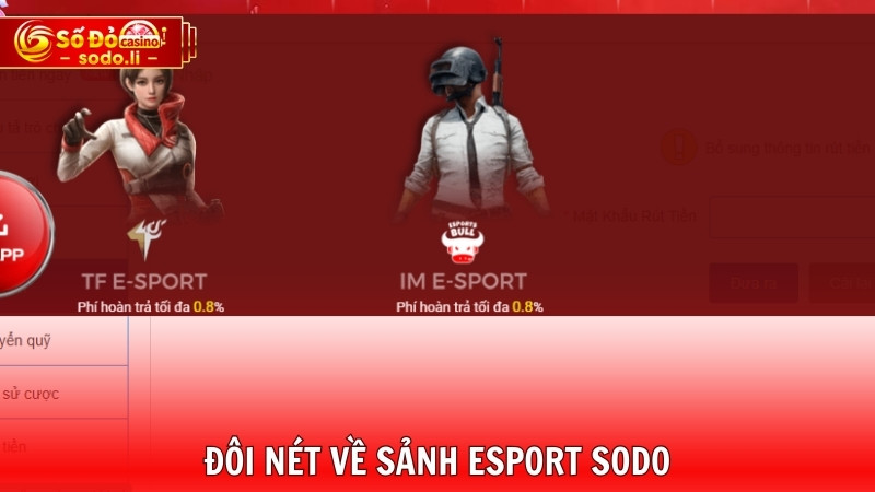 Đôi nét về sảnh Esport SODO Đôi nét về sảnh Esport SODO