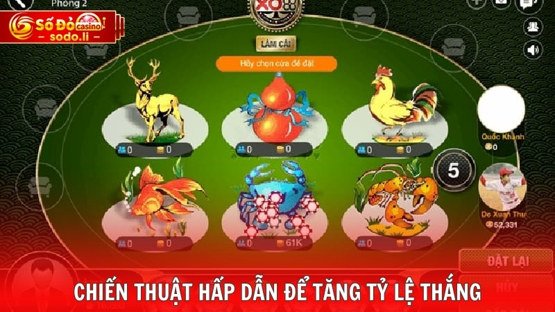 Chiến thuật hấp dẫn để tăng tỷ lệ thắng Chiến thuật hấp dẫn để tăng tỷ lệ thắng
