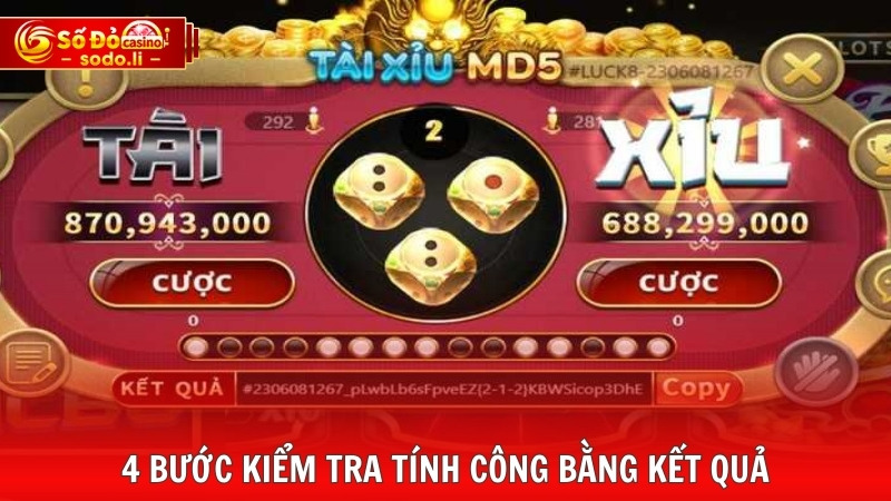 4 bước kiểm tra tính công bằng kết quả 4 bước kiểm tra tính công bằng kết quả