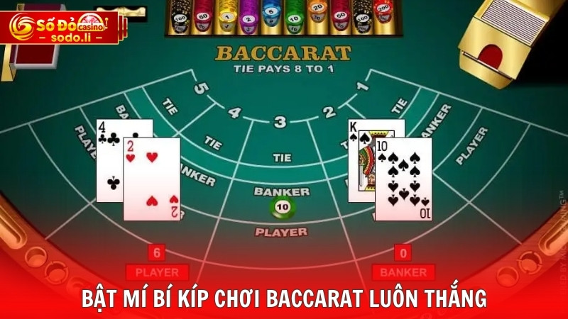 Bật mí bí kíp chơi Baccarat luôn thắng Bật mí bí kíp chơi Baccarat luôn thắng
