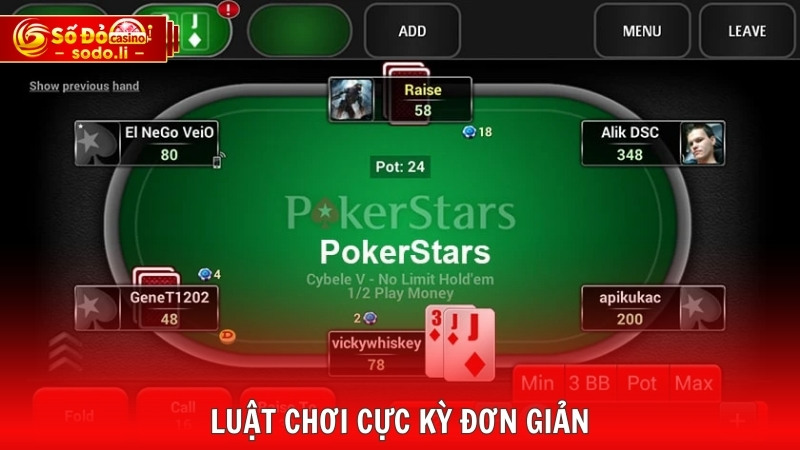 Luật chơi cực kỳ đơn giản Luật chơi cực kỳ đơn giản