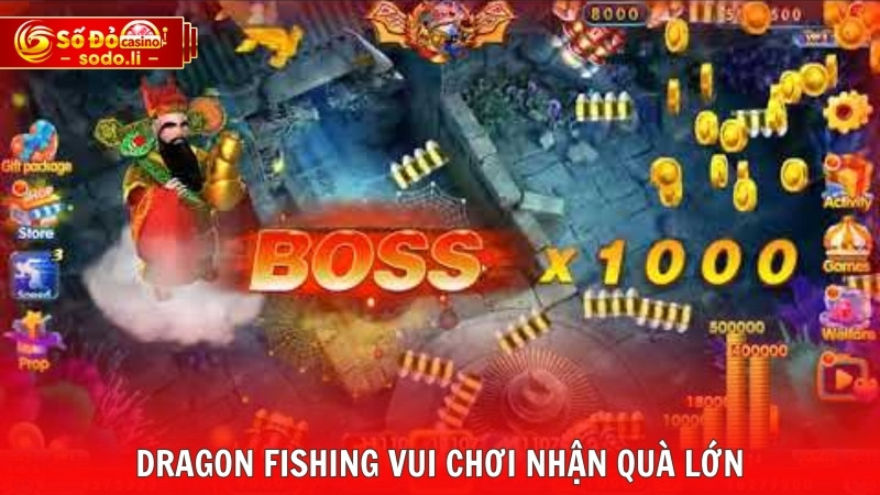 Dragon Fishing vui chơi nhận quà lớn Dragon Fishing vui chơi nhận quà lớn