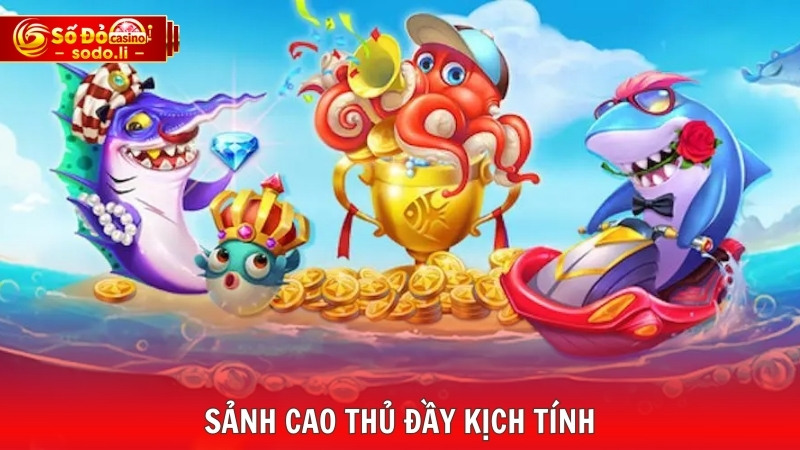 Sảnh cao thủ đầy kịch tính Sảnh cao thủ đầy kịch tính