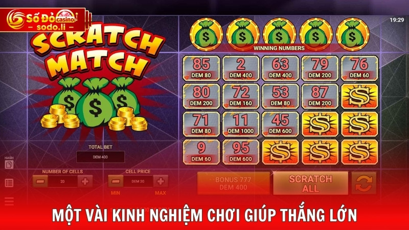Một vài kinh nghiệm chơi giúp thắng lớn Một vài kinh nghiệm chơi giúp thắng lớn