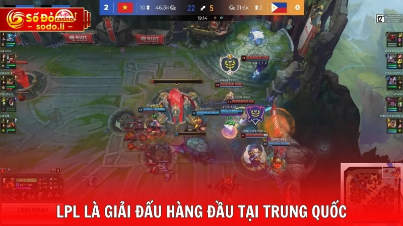 LPL là giải đấu hàng đầu tại Trung Quốc LPL là giải đấu hàng đầu tại Trung Quốc