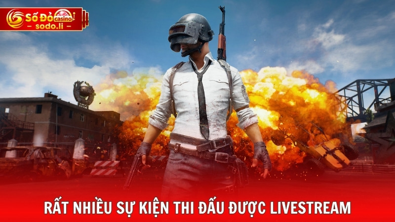 Rất nhiều sự kiện thi đấu được livestream Rất nhiều sự kiện thi đấu được livestream