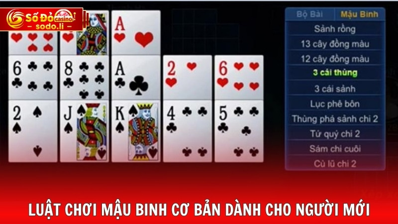 Luật chơi mậu binh cơ bản dành cho người mới Luật chơi mậu binh cơ bản dành cho người mới