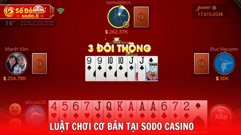 Luật chơi cơ bản tại SODO Casino Luật chơi cơ bản tại SODO Casino
