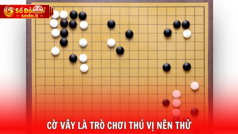 Cờ vây là trò chơi thú vị nên thử Cờ vây là trò chơi thú vị nên thử